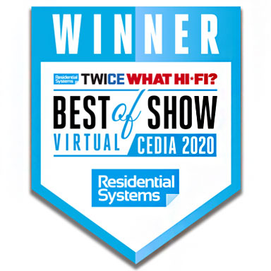Best of Show CEDIA Virtual 2020