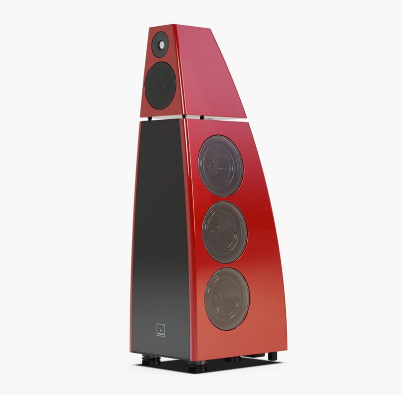 Meridian Flagship - DSP8000 XE - Volcanic Red