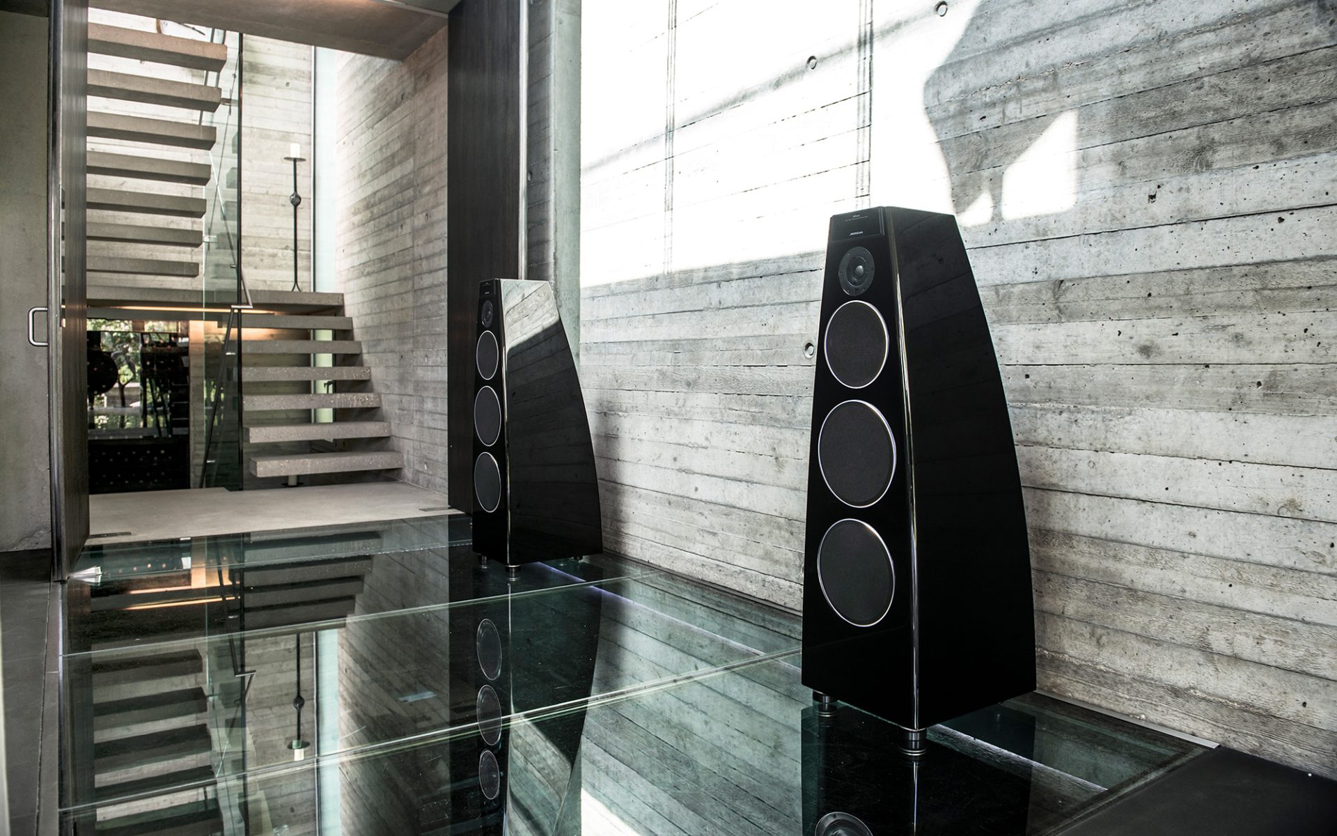 Special Edition DSP7200SE Active Loudspeaker Pair (Black).